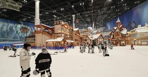 Image for article A Winter Paradise in Shanghai: Enter L+Snow Resort, The World’s Largest Ski Arena