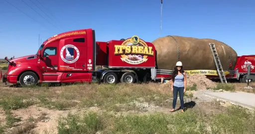 Image for article The Big Idaho Potato Hotel is the Ultimate Countryside Airbnb Experience