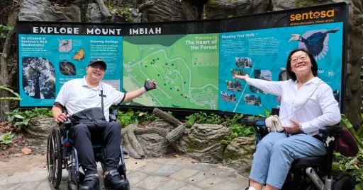 Image for article Sentosa Launches New Accessible Beach Track and Disability-Led Tours