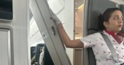 Image for article Not Your Typical Turbulence: Cathay Pacific Toilet Door Incident Goes Viral