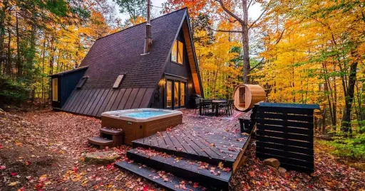 Image for article 10 Best Airbnbs for Fall Foliage Views