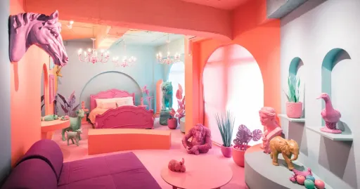 Image for article 14 Prettiest Barbie-Inspired Airbnbs Around the World