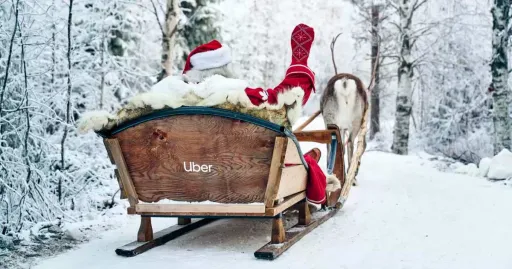Image for article Uber Introduces Reindeer Sleigh Rides in Finland’s Lapland Region