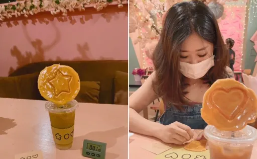 Image for article Squid Game Fans, Try the Dalgona Challenge at This Singaporean Cafe!