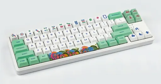 Image for article Spruce up Your Tech Setup With This Mahjong Keyboard!