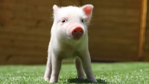 Image for article This Tokyo Pig Cafe Allows You to Play With Micro Pigs in a Refreshing Farm