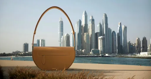 Image for article A Giant Burberry Olympia Bag Installation Has Arrived in Singapore