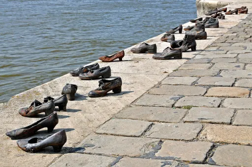 Image for article Where Are The Owners of These Shoes on Budapest’s Danube Bank?