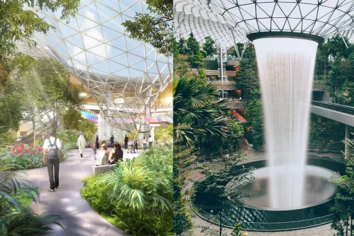 Image for article Qatar Airways CEO Claims Jewel Changi Stole Its Airport’s Design Concept