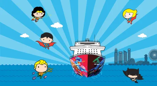 Image for article World’s First DC Heroes Cruise is Here, And Kids Go FREE!