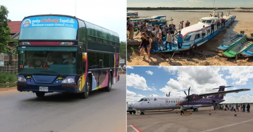 Image for article Phnom Penh to Siem Reap: Bus, Flight, Ferry?