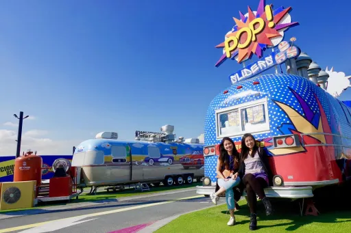 Image for article What to Eat at Last Exit, a Colourful Food Trailer Park in Dubai