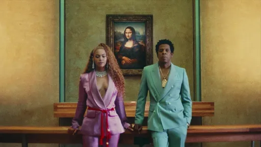 Image for article Visiting the Louvre and its Famous Artworks with Beyoncé and Jay-Z