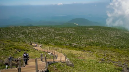 Image for article Hiking Hallasan: My Arduous Journey to the Summit of Korea’s Tallest Mountain