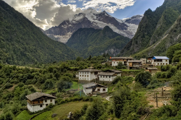 Valley in Nepal