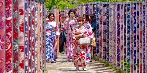 Image for article The Kimono Forest is a Spellbinding Attraction in Kyoto – Don’t Miss It