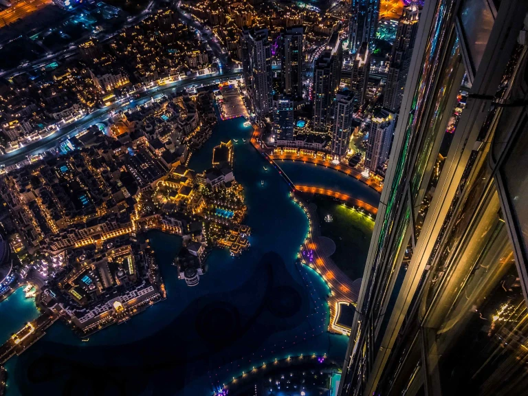 Sky view in the UAE