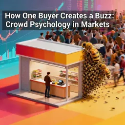 image for article Ever Seen an Empty Shop? One Person Buys Something and Suddenly There’s a Crowd. Does This Also Apply to Stock Markets?