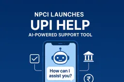 image for article NPCI Launches AI-Powered ‘UPI Help’ to Revolutionize Digital Payment Support and Grievance Redressal