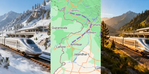 image for article Amritsar to Jammu High-Speed Rail Corridor: A New Era of Fast, Efficient Travel and Investment Opportunities