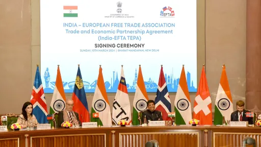 image for article India Accelerates Free-Trade Agenda: Deals with US, EU & Others in Motion