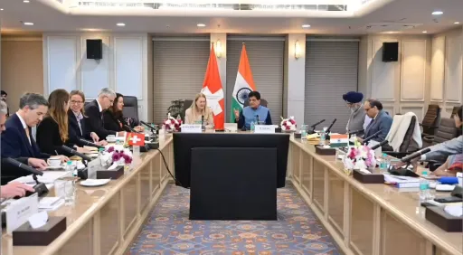 image for article India–Switzerland Forge Stronger Economic Ties: Pharma, Investment & TEPA Momentum