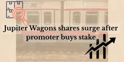 image for article Jupiter Wagons Shares Surge 11% After Promoter Stake Boost: Market Confidence Returns Amid a Tough Year