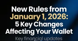 image for article New Rules From 1 January 2026: 5 Big Money Changes Every Indian Must Know