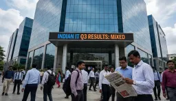 image for article Indian IT Q3 Mixed: TCS Hit by Labour Codes, HCL Beats, Trade Talks Rally