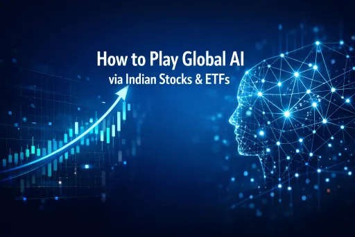 image for article  How to Play Global AI via Indian Stocks and ETFs: A Complete Investor's Guide