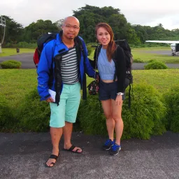 A Girl &amp; A Bald Traveller