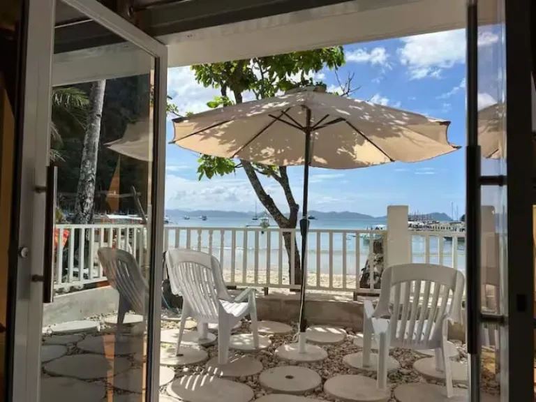 Airbnbs in El Nido beachfront 