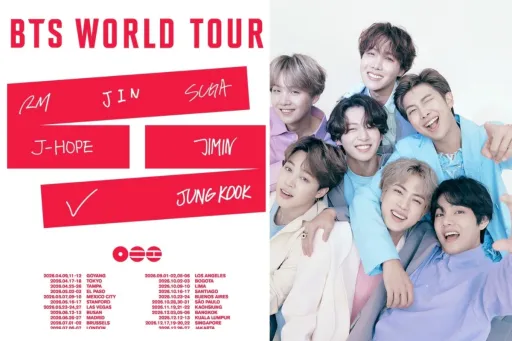 Image for article Catch BTS Live in Singapore in 2026 at their Four-Night Live World Tour!