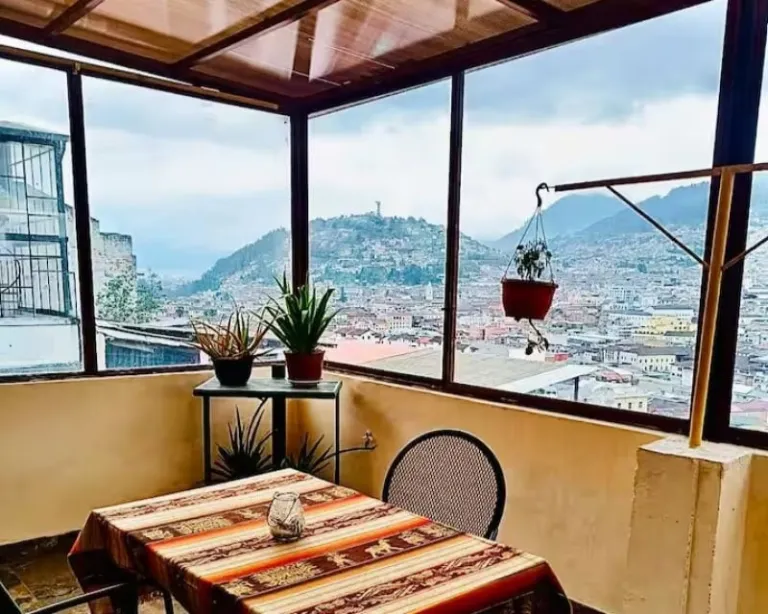 hillside Airbnbs in Quito