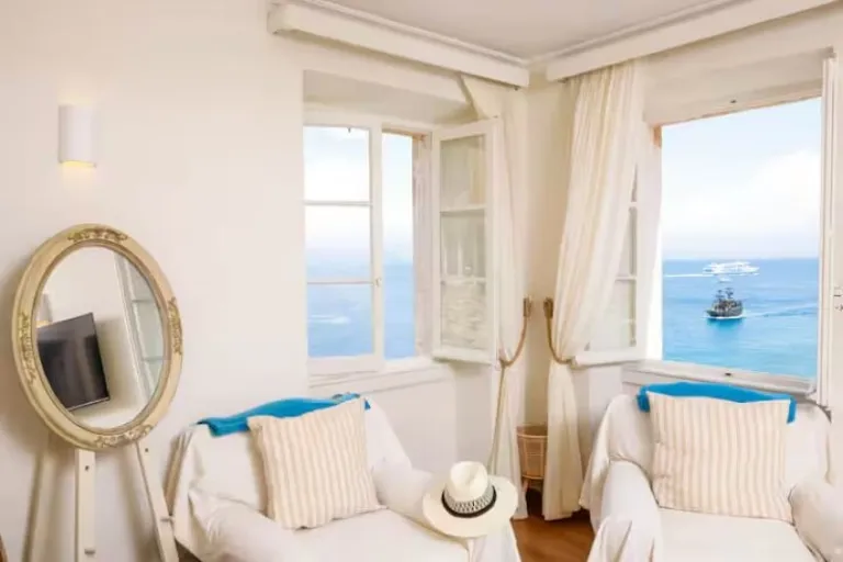 seaside Airbnb stays in Corfu