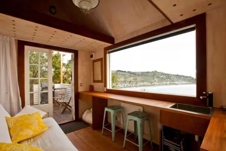 hillside waterfront Airbnb stays in Christchurch