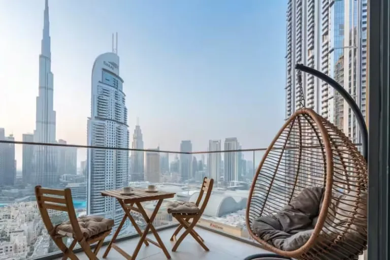 Luxury Airbnb Dubai Burj Khalifa views