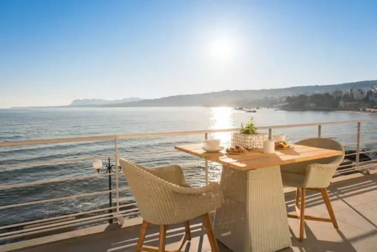 Airbnb stays in Chania with sea views