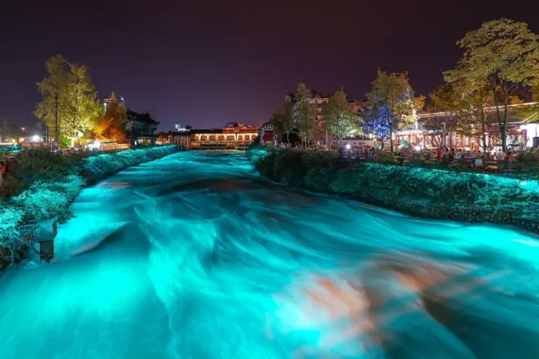 Magical Blue Tears of Dujiangyan