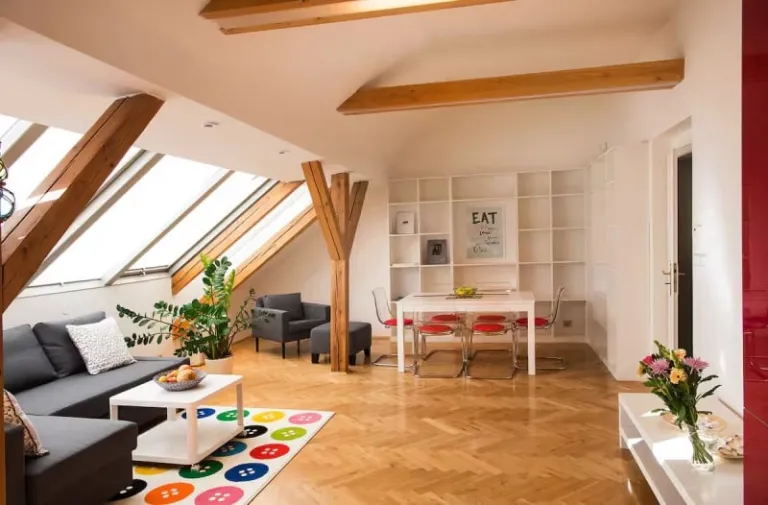 old town attic Airbnb stays in Prague