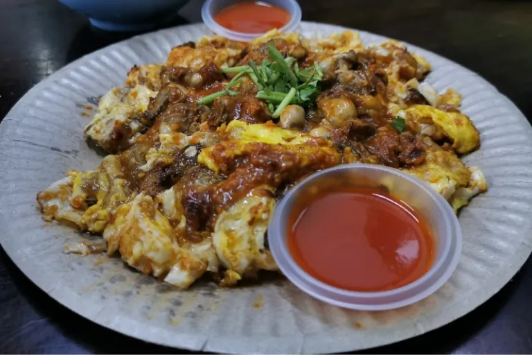 oyster omelette