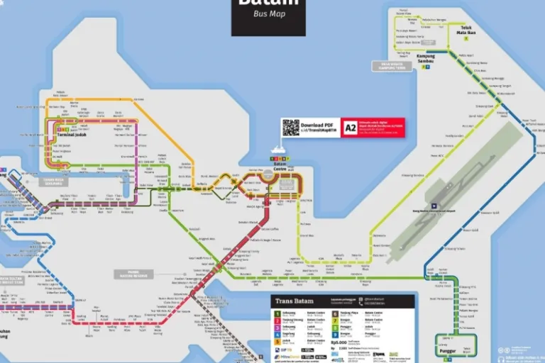 batam bus map
