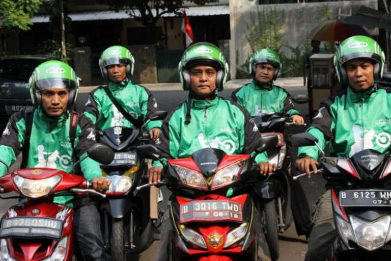 Gojek Motorbike Taxis