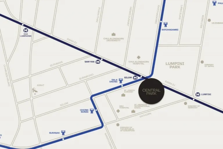 central park bangkok directions