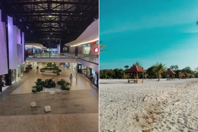 mid valley southkey mall, mirota beach