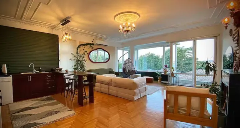stylish Airbnbs with Bosphorus views