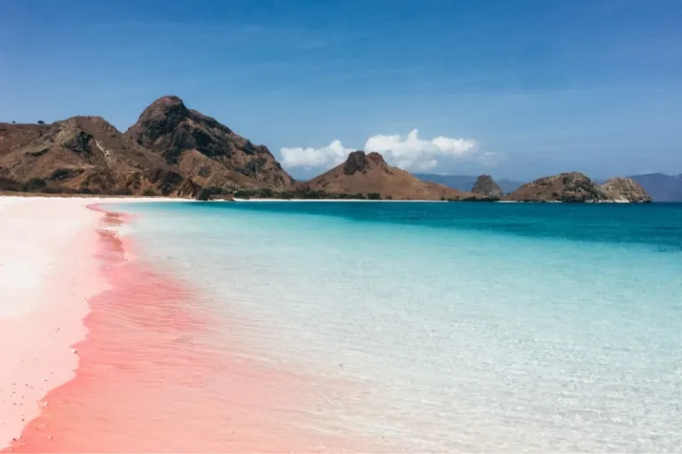 pink beach