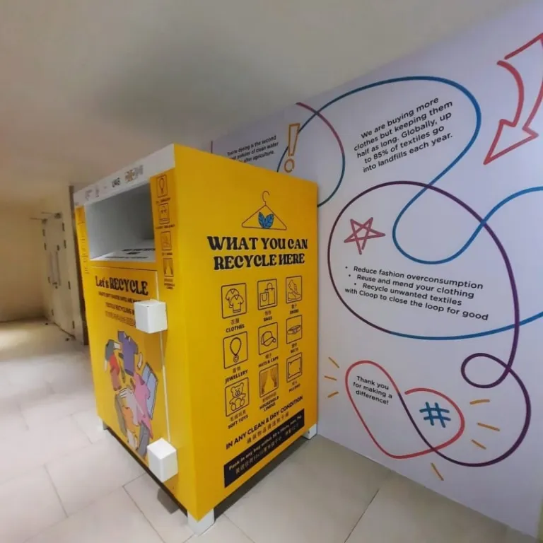 recycle old clothes singapore