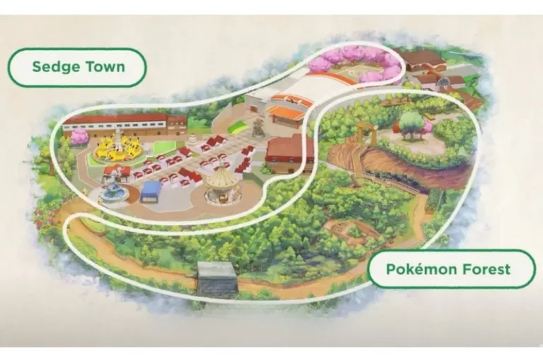 sedge town and pokemon forest