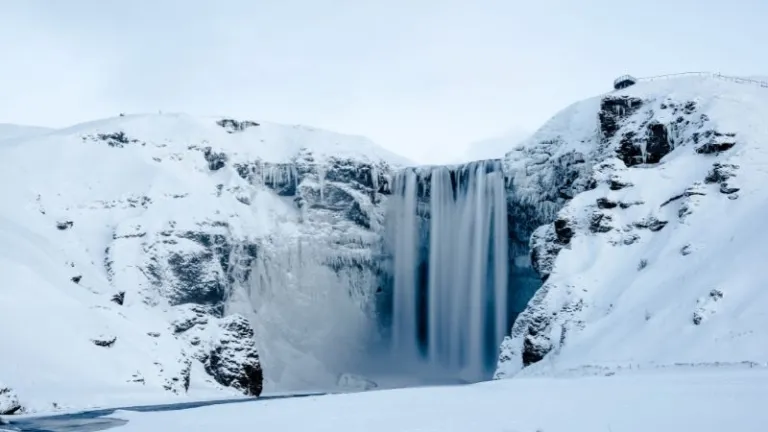 Skógafoss waterfall in Iceland